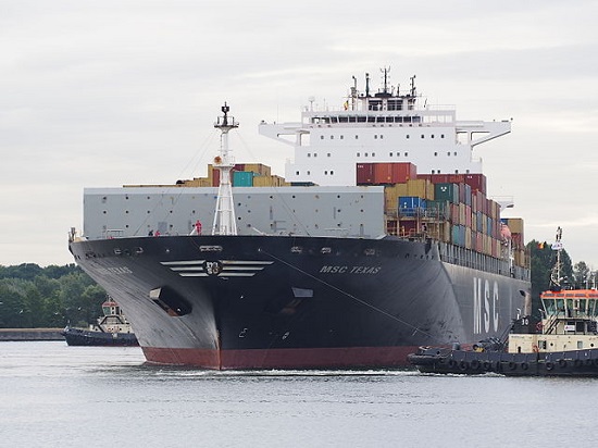 Texas MSC containership