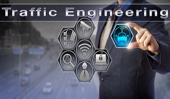 stock image for traffic engineering